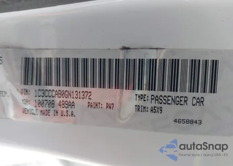 2016 Chrysler 200 Limited from USA, damaged, VIN 1C3CCCAB0GN131372